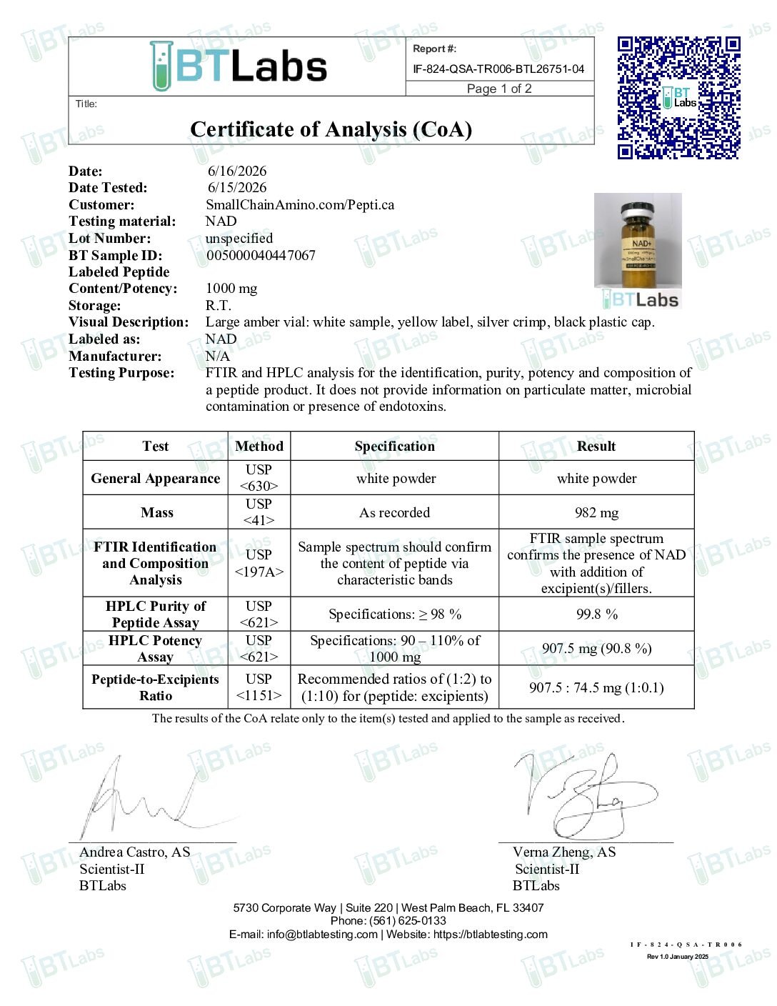 NAD+ (1000mg) - Image 2