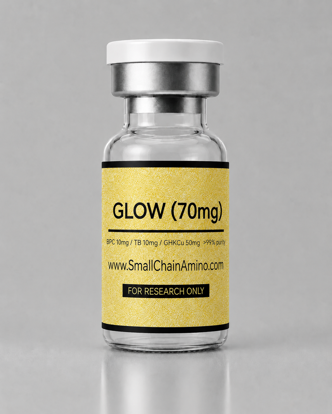 GLOW 70 mg (BPC-157 / TB-500/ GHKCu 10 / 10 / 50mg)